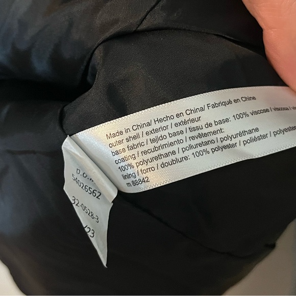 NWT Eloquii Faux Leather double breasted blazer size 20 - Picture 4 of 6